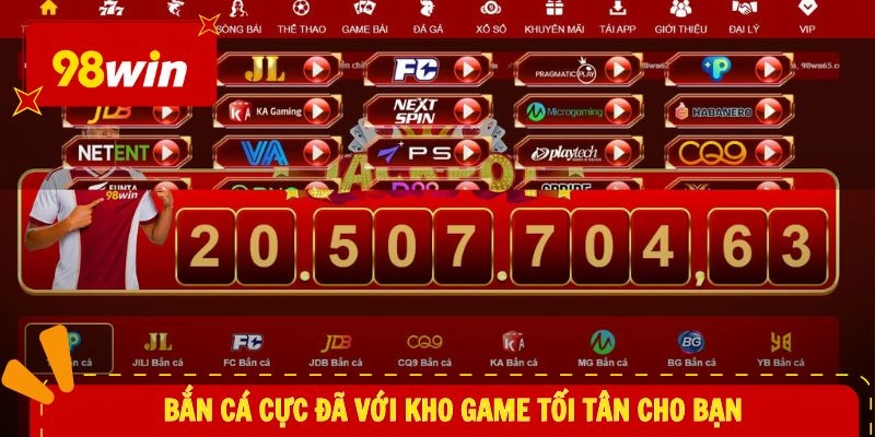 Bắn cá cực đã với kho game tối tân cho bạn