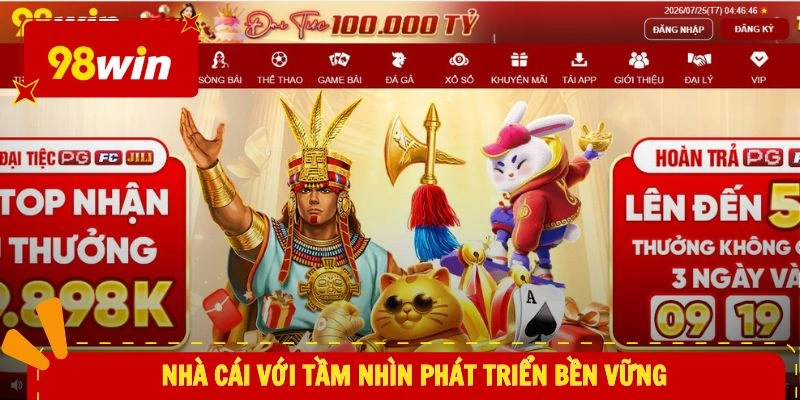 Nhà cái với tầm nhìn phát triển bền vững